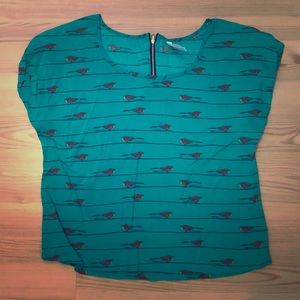 Bird blouse xhilration